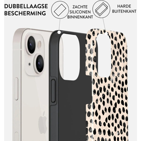 Burga Tough Case Apple iPhone 14 - Almond Latte - Afbeelding 6