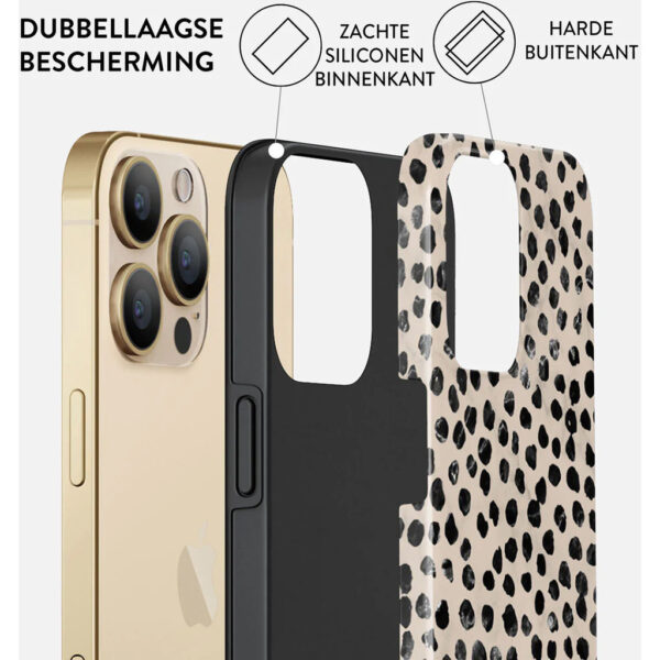 Burga Tough Case Apple iPhone 14 Pro - Almond Latte - Afbeelding 7