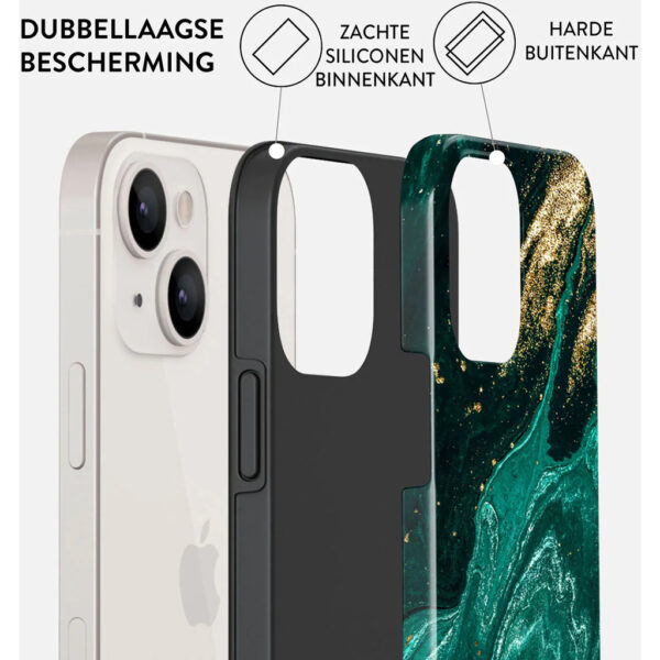 Burga Tough Case Apple iPhone 14 - Emerald Pool - Afbeelding 6