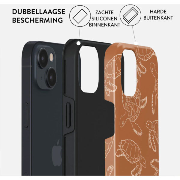 Burga Tough Case Apple iPhone 14 - Earth Shell - Afbeelding 7