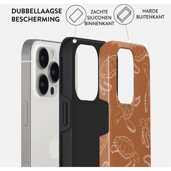 Burga Tough Case Apple iPhone 14 Pro - Earth Shell - Afbeelding 7