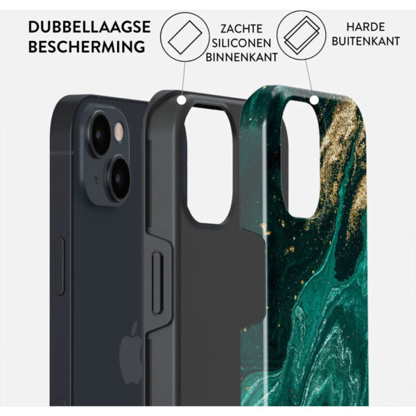 Burga Tough Case Apple iPhone 15 - Emerald Pool - Afbeelding 8