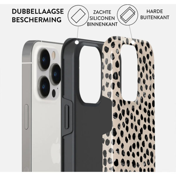 Burga Tough Case Apple iPhone 15 Pro Max - Almond Latte - Afbeelding 8