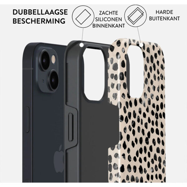 Burga Tough Case Apple iPhone 15 - Almond Latte - Afbeelding 8