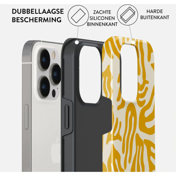 Burga Tough Case Apple iPhone 15 Pro Max - Sunbeams - Afbeelding 7