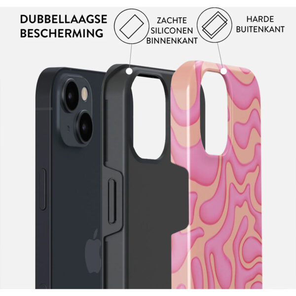 Burga Tough Case Apple iPhone 15 - Popsicle - Afbeelding 8