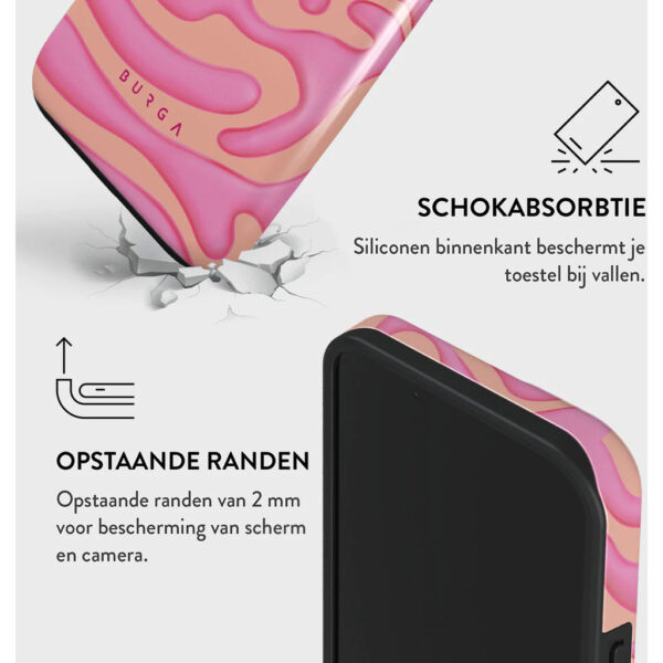 Burga Tough Case Apple iPhone 15 - Popsicle - Afbeelding 10