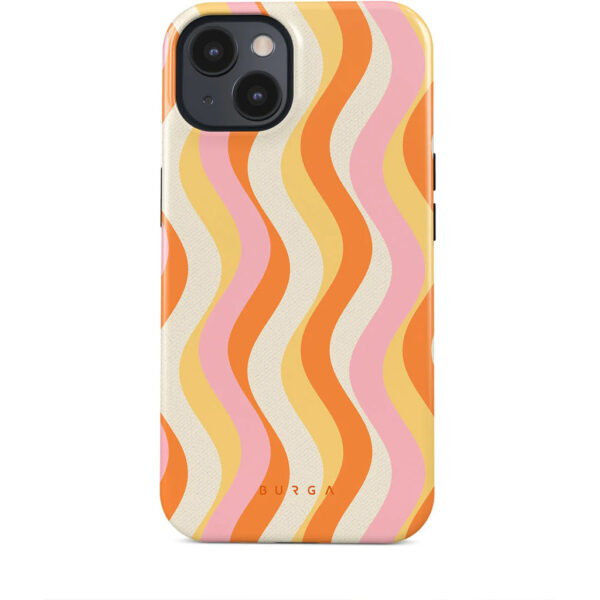 Burga Tough Case Apple iPhone 15 - Flower Power