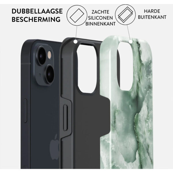 Burga Tough Case Apple iPhone 15 - Pistachio Cheesecake - Afbeelding 8