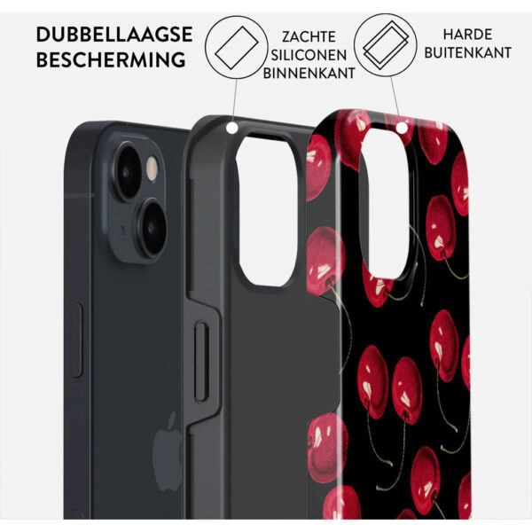 Burga Tough Case Apple iPhone 15 - Cherrybomb - Afbeelding 9