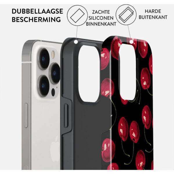 Burga Tough Case Apple iPhone 15 Pro - Cherrybomb - Afbeelding 9