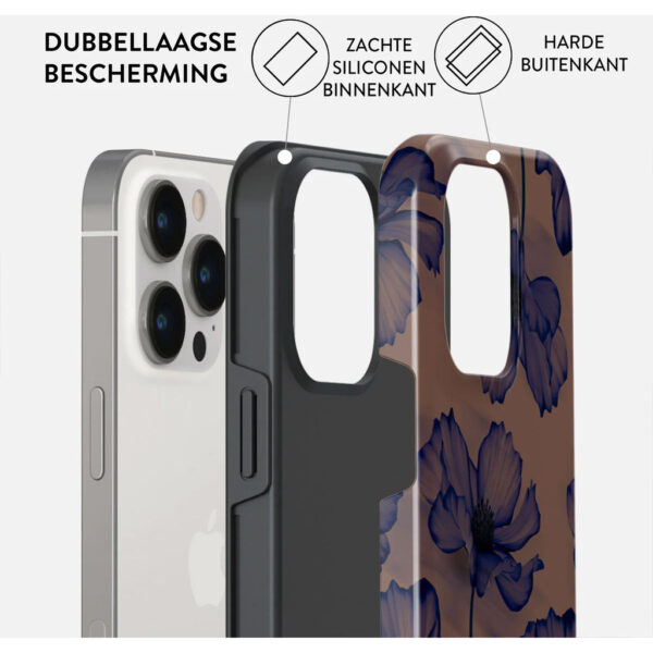 Burga Tough Case Apple iPhone 15 Pro Max - Velvet Night - Afbeelding 5