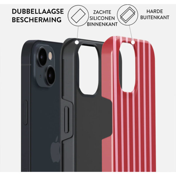 Burga Tough Case Apple iPhone 15 - Strawberry Jam - Afbeelding 6