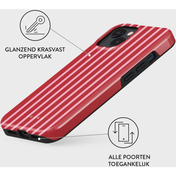 Burga Tough Case Apple iPhone 15 - Strawberry Jam - Afbeelding 7