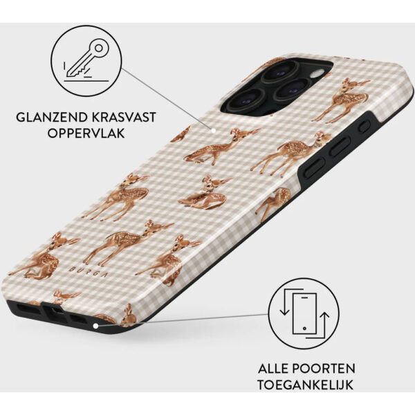 Burga Tough Case Apple iPhone 15 Pro Max - Bambi - Afbeelding 8