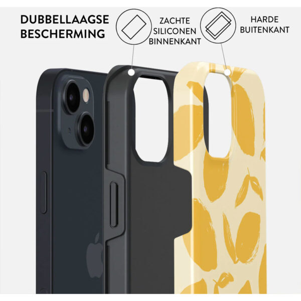 Burga Tough Case Apple iPhone 13 - Lemon Tart - Afbeelding 10