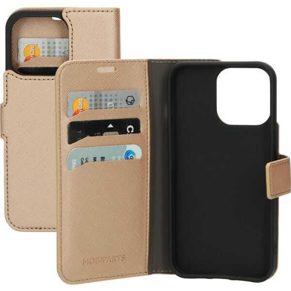 Mobiparts Saffiano Wallet Case Apple iPhone 13 Pro Copper - Afbeelding 10