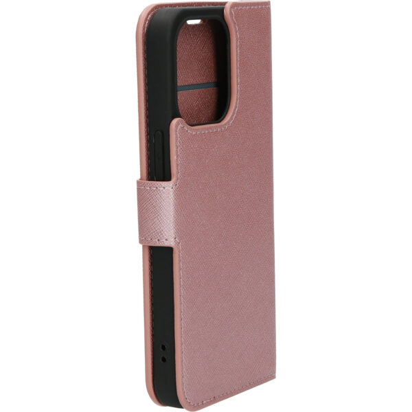 Mobiparts Saffiano Wallet Case Apple iPhone 13 Pro Pink - Afbeelding 5