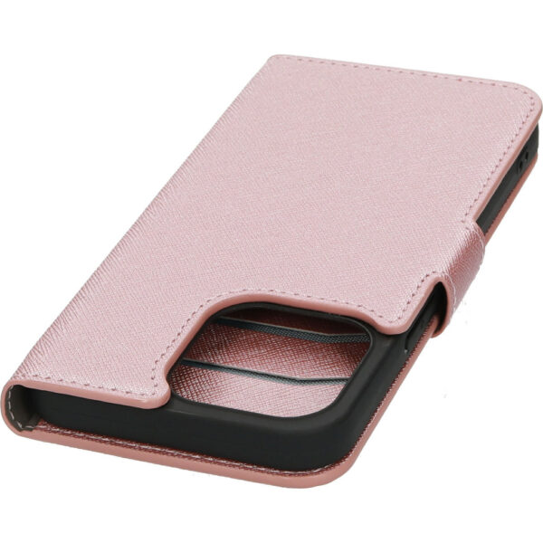 Mobiparts Saffiano Wallet Case Apple iPhone 13 Pro Pink - Afbeelding 9