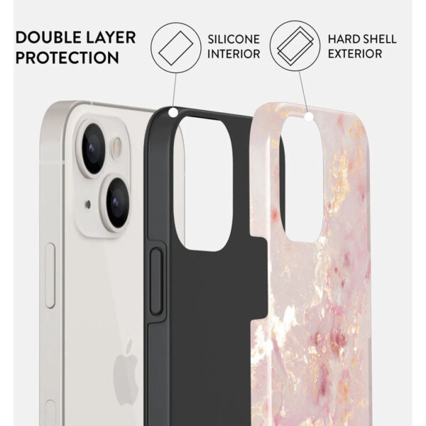 Burga Tough Case Apple iPhone 13 - Golden Coral - Afbeelding 6