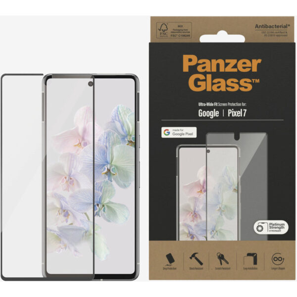 PanzerGlass Google Pixel 7 UWF Black - Afbeelding 2