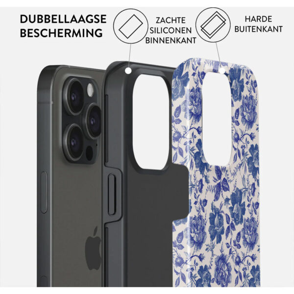 Burga Tough Case Apple iPhone 15 Pro - Garden Stories - Afbeelding 11