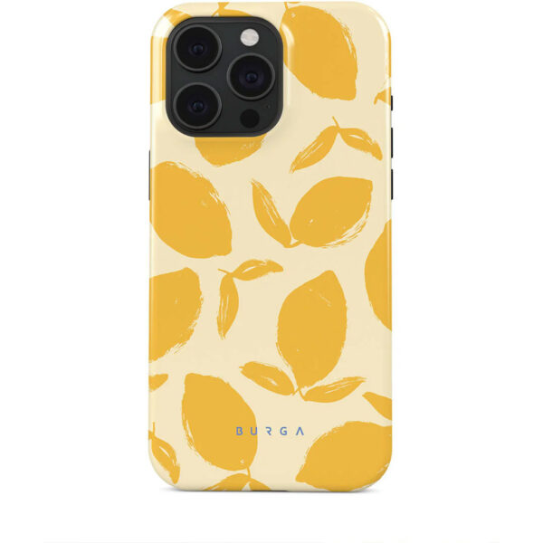 Burga Tough Case Apple iPhone 15 Pro - Lemon Tart