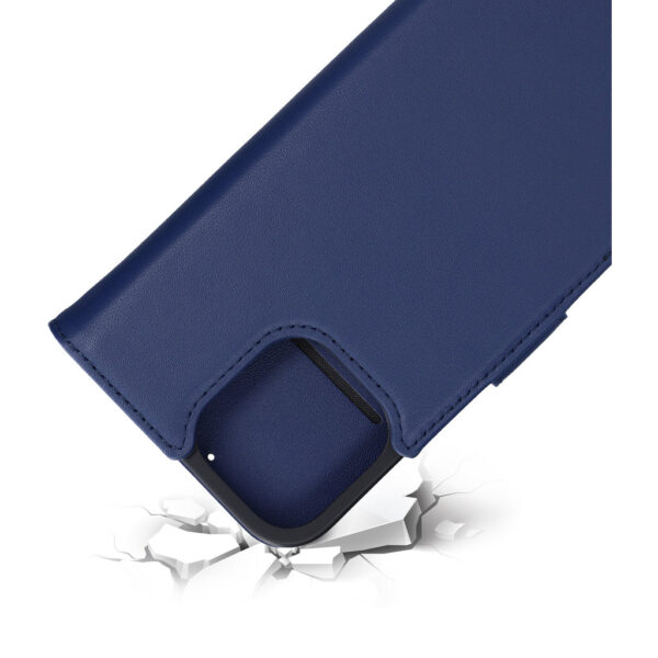 Mobiparts Leather Wallet Case Apple iPhone 16 Pro Max Blue (MagSafe Compatible) - Afbeelding 2