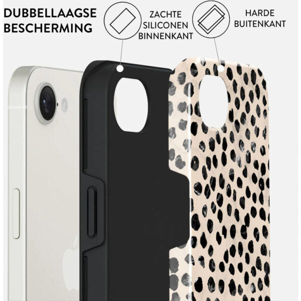 Burga Tough Case Apple iPhone SE4 - Almond Latte - Afbeelding 2