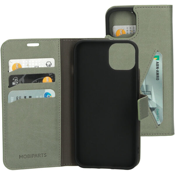 Mobiparts Classic Wallet Case Apple iPhone 13 Stone Green - Afbeelding 10