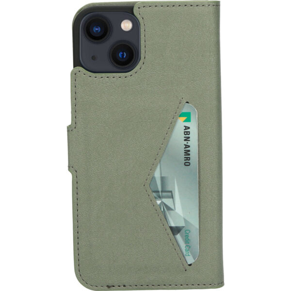 Mobiparts Classic Wallet Case Apple iPhone 13 Stone Green - Afbeelding 2