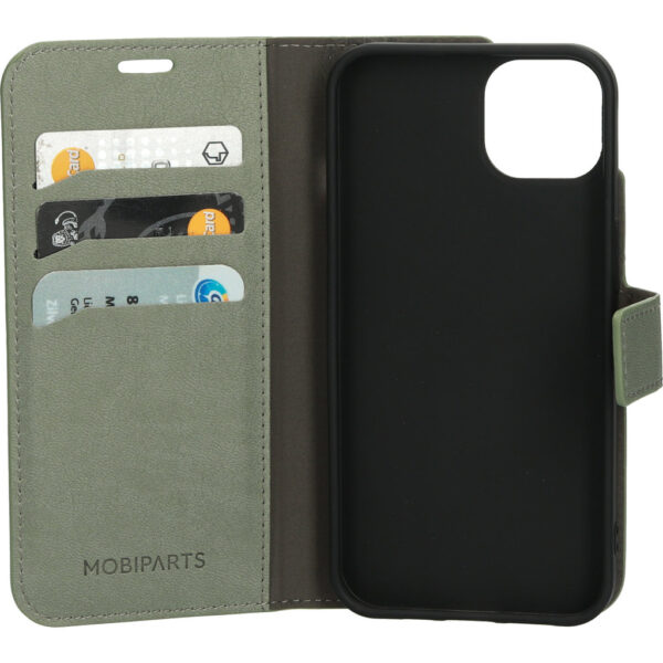 Mobiparts Classic Wallet Case Apple iPhone 13 Stone Green - Afbeelding 9